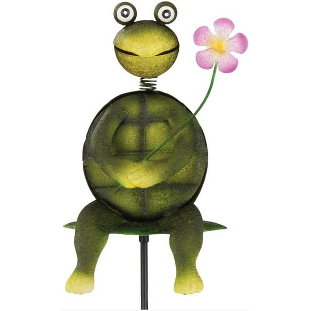 Turtle Regal Solar Garden Stake Turtle Regal Solar Garden Stake